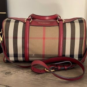 Burberry medium bowling bag